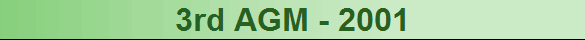 3rd AGM - 2001