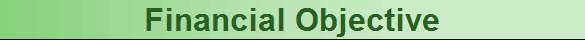 Financial Objective